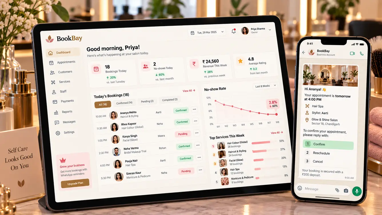 BookBay owner dashboard