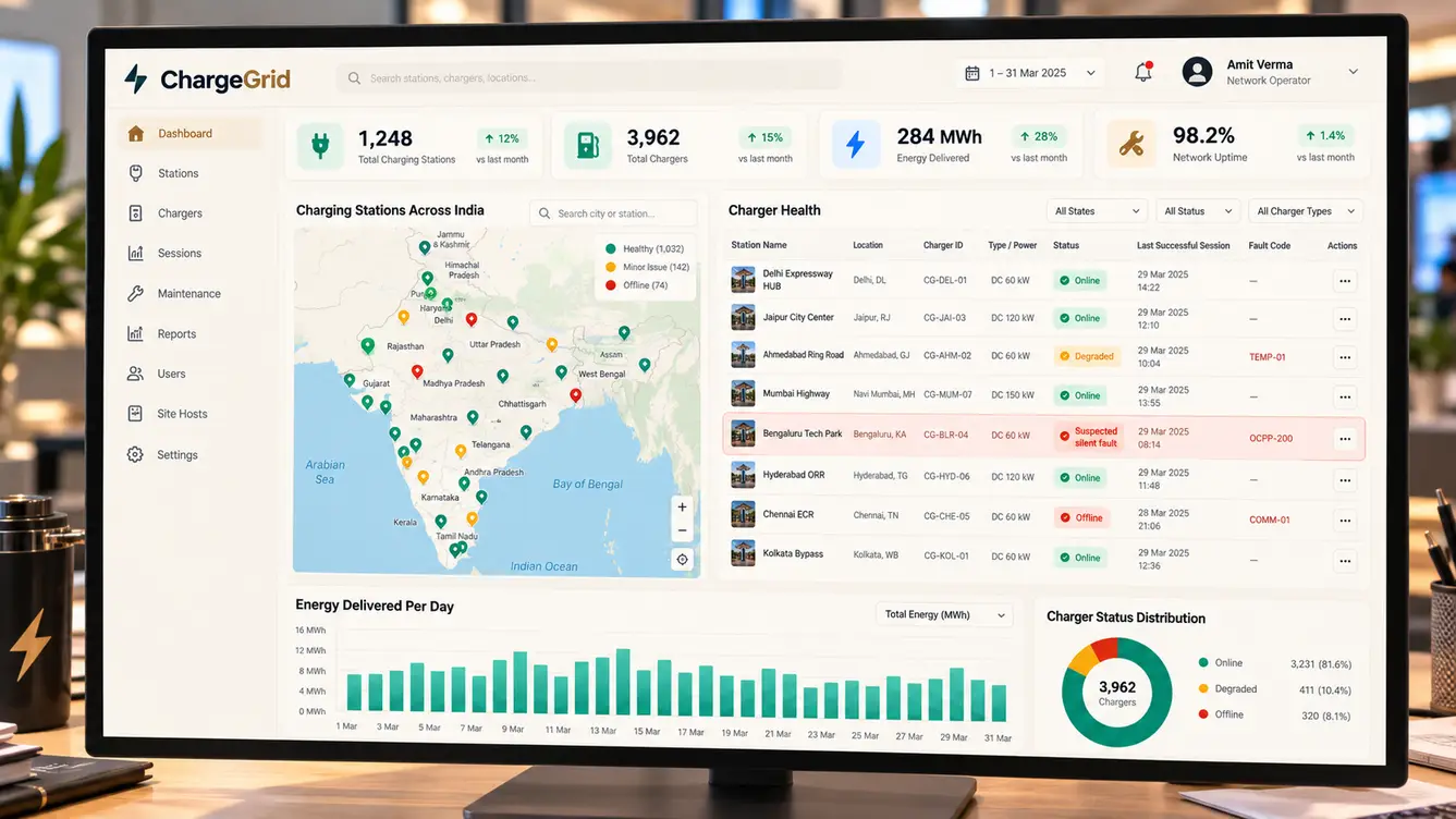 ChargeGrid charger management system