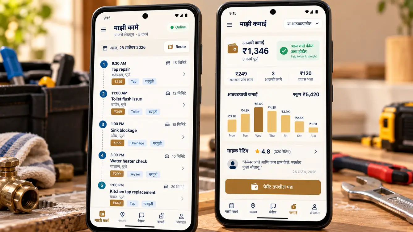 FixKaro partner earnings and schedule
