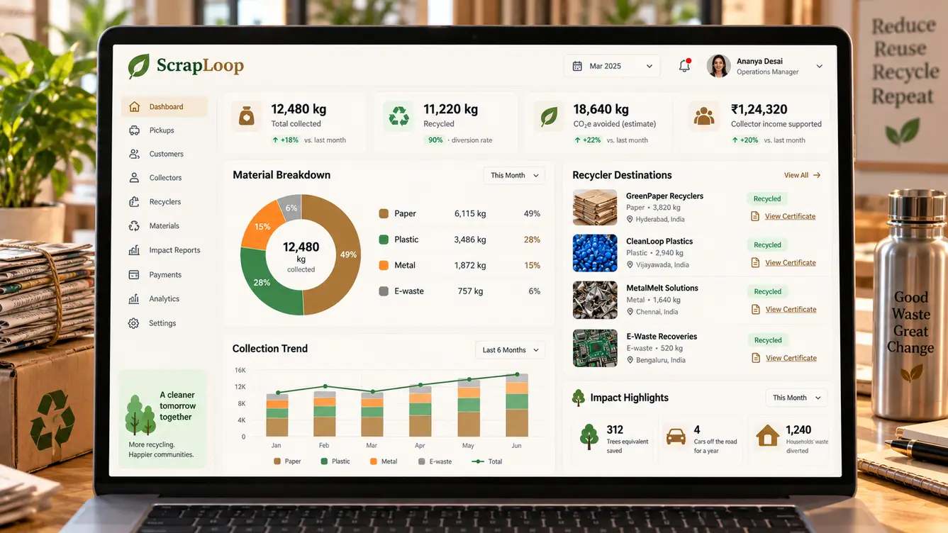 ScrapLoop corporate impact report