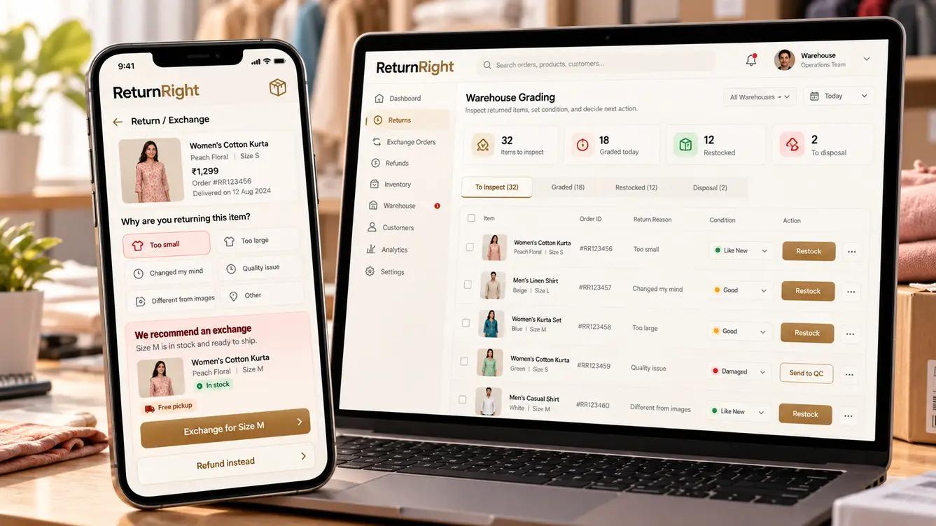 ReturnRight exchange-first returns portal
